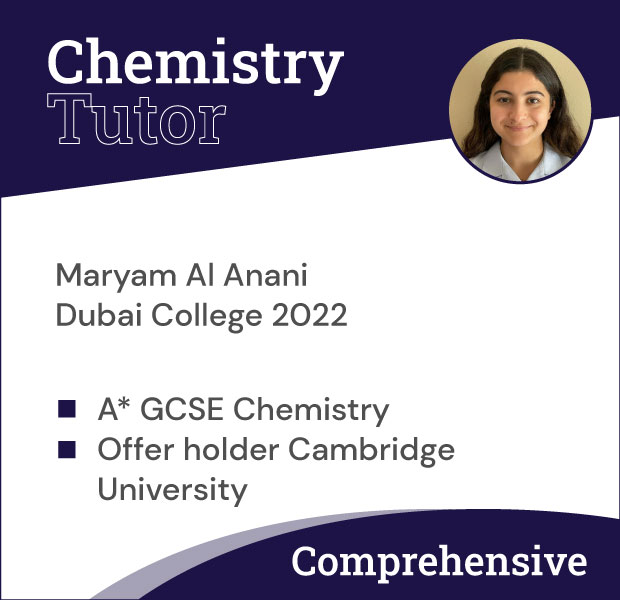 Maryam Al Anani - Chemistry Tutor